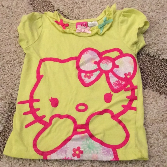 Size 2T NWT TODDLER GIRLS HELLO KITTY T-SHIRT